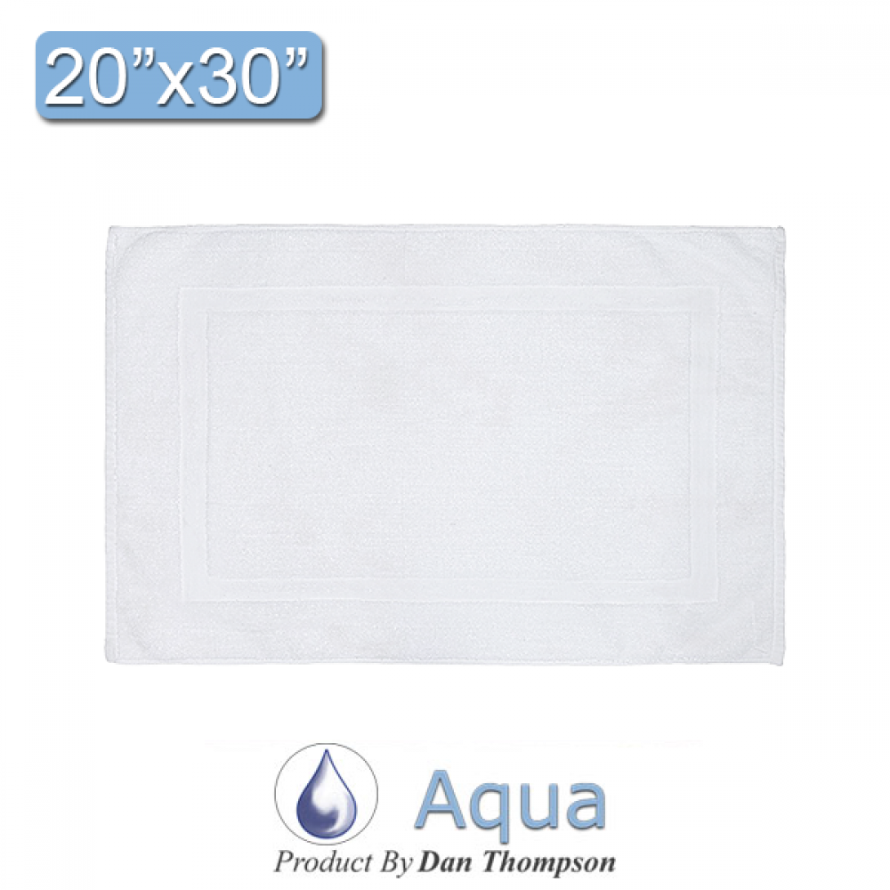 aqua bath mats and towels